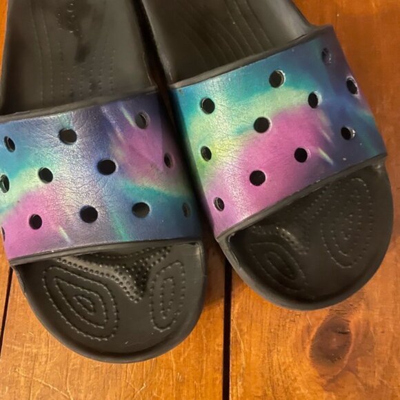 Classic Crocs Out Of This World Slides Slip On Sandals - Picture 2 of 6